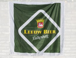 leeuw bier vlag groen vierkant